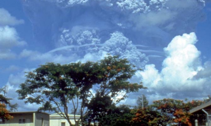 vulkaanuitbarsting Pinatubo