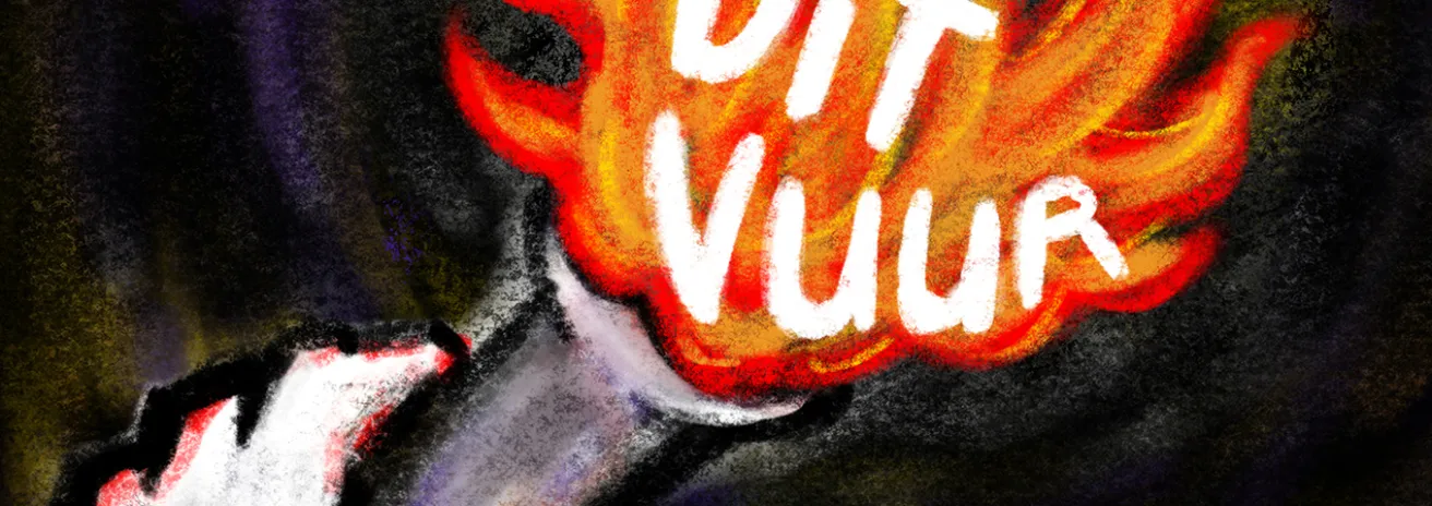 Dit Vuur podcast logo