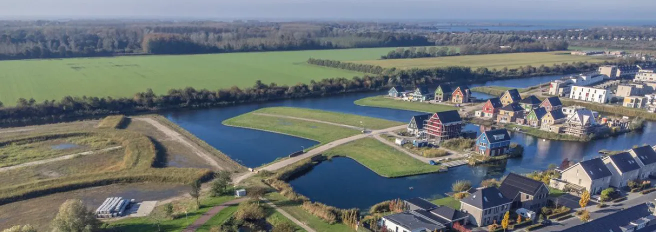 Luchtfoto-Nederlands-Dorp-Kadaster