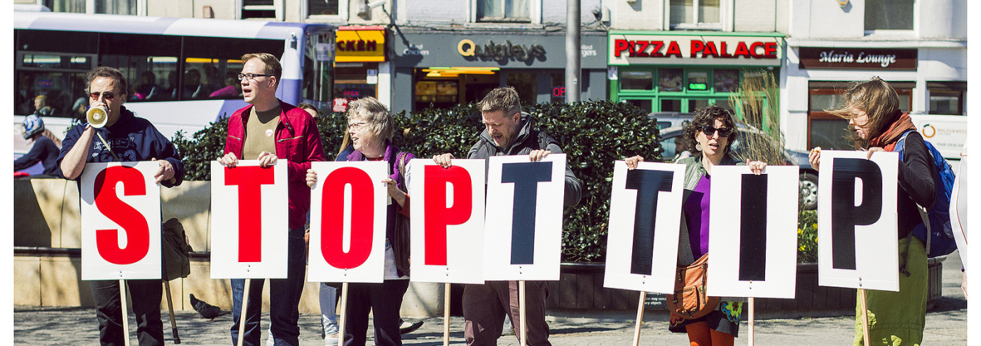 TTIP protest