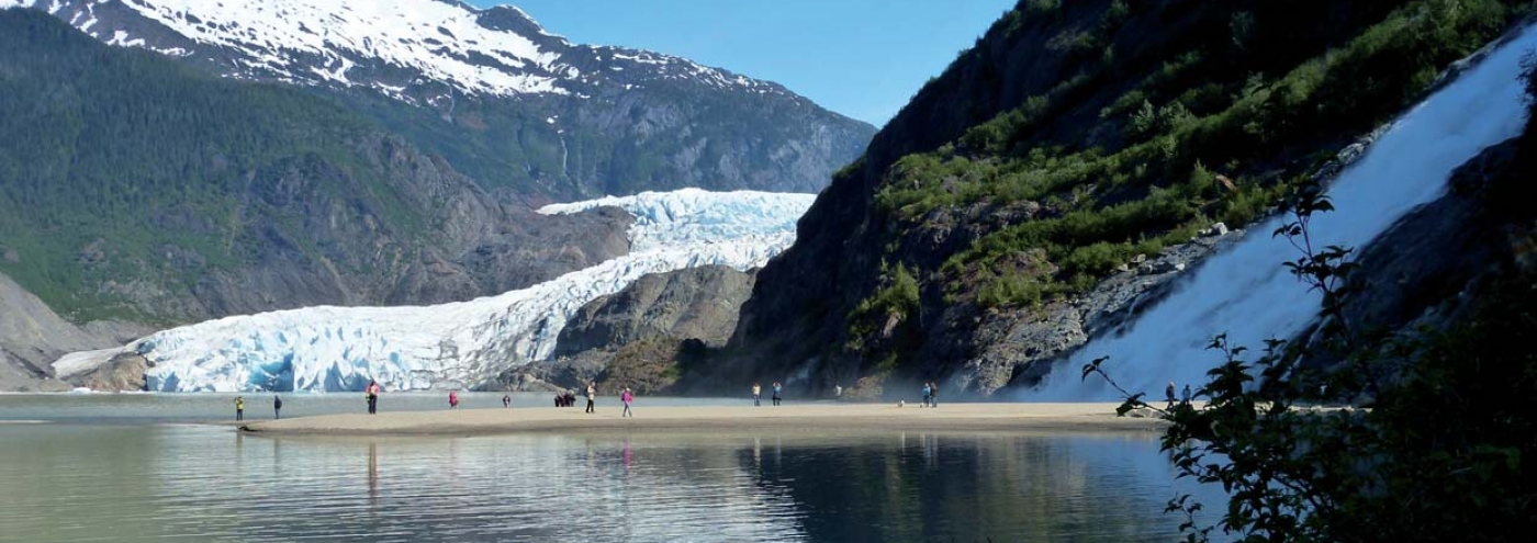 Mendenhall-gletsjer Alaska