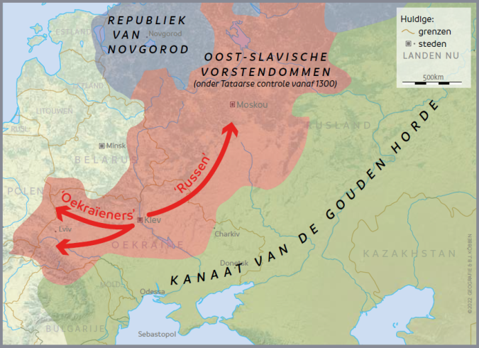 Ontstaan Van De Oekraïense Grenzen | Geografie.Nl