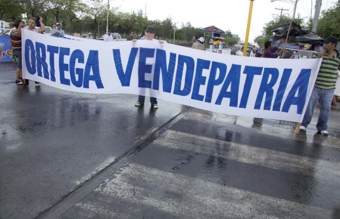 protest nicaragua kanaal