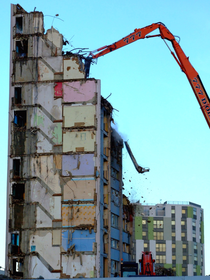 Barking Social Housing Demolition