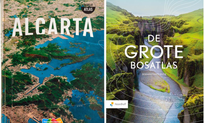 Nieuwe Alcarta en Bosatlas: eigentijds | Geografie.nl