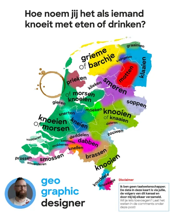 Knoeien kaart